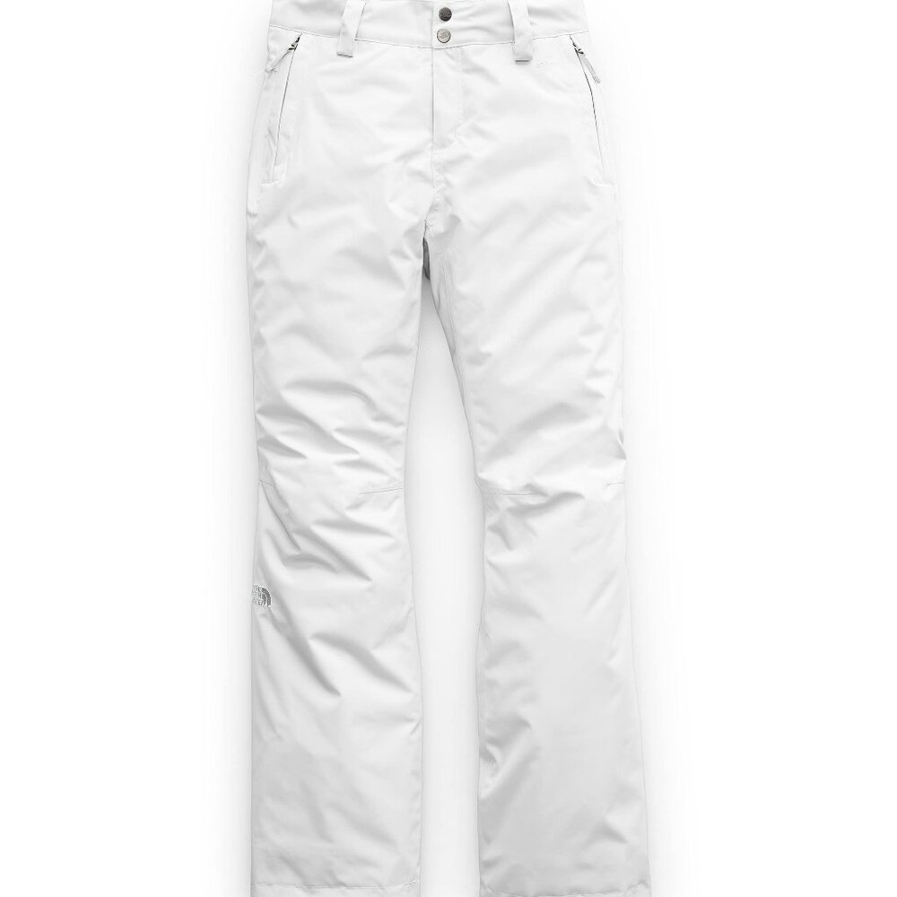 THE NORTH FACE Women's Sally Insulated Snow Pants - White, Medium Long